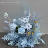 Flores para el camino de la boda flores para la mesa del hotel macetas bolas de flores decoración del escenario de la boda arte floral terminado