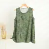 Colete de algodão estilo chinês, modelagem solta, para pessoas de meia-idade e idosos, novo modelo de verão, alta qualidade, estiloso, modelagem solta, blusa plus size para mães