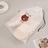 Bolsa de Empaque con Cordón en Forma de Oso para Toallas Faciales, Ropa Interior, Calcetines, Bolsa con Cordón, Bolsa de Almacenamiento en Forma de Oso, Transfronterizo