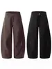 Pantalones Casuales Deconstruidos con Remaches Decorativos Estilo Americano de Corte Limpio para Hombres y Mujeres, Pantalones de Silueta Recta de Pierna Ancha de Gama Alta de Nicho