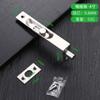 Puerta cortafuegos de acero inoxidable engrosado antirrobo cerrojo oculto puerta de doble apertura madre e hijo para el hogar tipo presión minimalista cerrojo invisible
