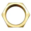 18 y 6 Cobre 2131410 y Tapas de Tornillo 1620m12 Anillo de Brida Tuerca de 4 Puntos Hexágono Externo de 1 Pulgada