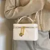 Bolso Pequeño de Lujo Estilo Acolchado de Diamante con Cadena para Mujer 2026 Nuevo Otoño Gama Alta Melamina Bolso de Hombro Cruzado de Mano