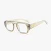 2026 Moda Retro Europea y Americana Nueva Gafas de Sol de Doble Puente para Hombres y Mujeres, Protección UV YT135
