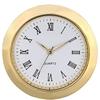 Reloj de Cristal de 36 mm Venta Cruzada Más Vendido Artesanía Decoración del Hogar Reloj de Aleación Incrustado