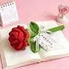 Ramo Gigante de Rosas Tejido a Mano para el Día de la Mujer y el Día de la Madre, Regalo Creativo para Novia, Regalo de Flor de Rosa