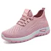 Tênis Esportivos Outono 2026 Feminino Primavera Novo Transfronteiriço Sapatos Femininos Atacado Flyknit Respirável Casual Versátil Malha