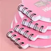 Caderno de Exercícios Portátil Portátil Formato Mini Livro Espiral Livro com Cola Colorida Desenho Animado Fofo Livro de Mão Pequeno Atacado