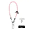 Cuerda para Teléfono Móvil de Aspecto Elegante Funda para Teléfono Móvil Clip de Correa Cuerda Fuerte Antiperdida para Montañismo Cadena para Colgar en la Muñeca Cordón Estilo Corto Universal