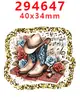 Accesorios Acrílicos de Dibujos Animados con Purpurina Transfronterizos Accesorios de Joyería DIY de Resina Parche Pasador Pasador Gt-J-294577