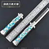 Animación de Juego Martillo Haotian 22cm Cuchillo de Salto con Bomba Molde Aleación de Zinc Utilería Manualidades Juguetes sin Filo