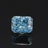 Flor de Hielo Azul Cielo Corte Rectangular Facetado Zircón Piedra Suelta Joyería Incrustación Fabricante Mayorista Piedra de Circonio Cúbico Artificial