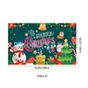 Suministro Especial Transfronterizo para el Festival de Decoraciones Navideñas de Amazon Accesorios de Ambiente Festivo Tela Colgante para Banderín Tela de Fondo Navideño