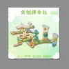 Ímã de Geladeira de Metal Embutido com Texto Cultural e Criativo Huangshan Souvenir Turístico da Cidade da China Ímã de Geladeira de Atração de Ponto Turístico