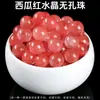 Suministrado Directamente por el Fabricante, Cuentas de Cristal No Porosas, Cuentas de Piedra Natural No Porosas de 6 mm, Accesorios de Joyería Semi-Terminados para DIY, Venta al Por Mayor