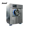 Vendas Diretas de Fábrica Aozhi 15kg Máquina de Lavar Industrial Totalmente Automática Integrada Lavagem e Secagem Toda em Aço Inoxidável