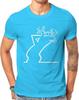 Camiseta de manga corta para hombre Chen Hai una generación de cabello