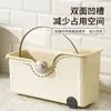 Caja de Almacenamiento de Cocina Doméstica de Gran Capacidad Caja de Almacenamiento para Ollas Japonesas con Polea Gabinete de Almacenamiento Estante de Almacenamiento Multifuncional