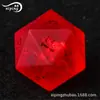 Directo de Fábrica 7 Rojo Sol Explosión Escarchada Dungeons and Dungeons Denson DND Dados Poliedros de Cristal