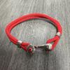 Pulsera de Pareja Ruyi Auspicioso Taiyin Xiangyun Vintage para Hombres y Mujeres Un Par de Cadena de Tobillo de Cuerda Roja Tejida a Mano Pulsera Creativa