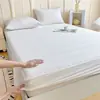 Protector de colchón impermeable de TPU clase A transfronterizo, lavable a máquina, a prueba de polvo, a prueba de orina, funda de colchón de cobertura total, venta al por mayor para comercio exterior