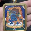 Gran Venta Tíbet Nepalero Puro Pintado a Mano Thangka Ocho Guardianes del Zodíaco Núcleo de Tarjeta 4*5