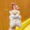 Jinnew Original Peluche Relajante Estilo Europeo para Animales Pequeños Adorno Colgante Encanto para Bolsa Lindo Regalo Pequeño