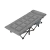 Cama plegable para siestas en la oficina, cama individual para adultos, simple y portátil, adecuada para uso en exteriores, cama de hospital junto a la cama, engrosada y reforzada