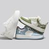 Tenis de Moda Ins para Mujer Primavera 2025 Combinan con Todo Zapatos Blancos Pequeños para Estudiantes Moda Casual Tenis Transpirables
