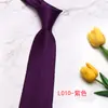 Corbata de color sólido en stock nueva corbata casual de negocios para hombre accesorios de traje 8 cm corbata hecha a mano fabricante de corbatas de color sólido