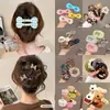 Pinza para el pelo de pato de alta gama con lazo para mujer, nuevo estilo 2026, pinza para la parte trasera de la cabeza, pinza de tiburón, accesorio para el cabello