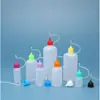 Botella de Plástico Transparente con Punta, Botella Dispensadora de Loción con Punta Aguda, Botella Gotero Dispensadora de Agua Cosmética, Botella de Pintura, Botella Exprimidora para Medicamentos