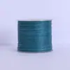Hilo redondo encerado cosido a mano no suelta hebras 0.4/0.5/0.6mm eje pequeño hilo encerado hilo encerado de poliéster accesorios manuales para cuero DIY