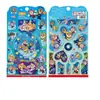 Agítalo Calcomanía de Agua My Little Pony Dibujos Animados Infantiles Estéreo 3D Arena Movediza Paw Patrol Calcomanía Decorativa DIY Peppa Pig
