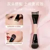 Produtos Transfronteiriços da Série Glacê em Pó: Pincel Dupla Face, Pincel para Base Cauda de Peixe e Pincel Chanfrado para Blush - Ferramenta de Beleza Pincel Único para Maquiagem
