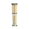 Cartucho de Filtro PPS Resistente a Altas Temperaturas Personalizado 133 Retardante de Llama Cartucho de Filtro para Eliminación de Polvo de Acero Inoxidable para Modificación de Colector de Polvo de Bolsa de Planta Siderúrgica