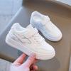Sapatos Infantis, Sapatos Brancos para Meninas, Novos Sapatos de Couro de Sola Macia para Primavera e Outono, Sapatos Infantis Masculinos para Crianças Médias e Grandes, Sapatos Esportivos Infantis