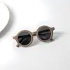 Una generación de gafas de sol polarizadas de silicona para niños, moda retro, montura redonda para niños y niñas, gafas de sol para bebé con protección UV, moda