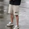 Ropa para padres e hijos de algodón chino transfronteriza 1977 reedición ESSENTIALS para hombre, shorts deportivos casuales holgados