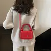 Elegante y Compacta Bandolera Bolso de Mano de Trabajo para Mujer 2025 Nuevo Elegante Nicho de Gama Alta Cruzado Pequeño Cuadrado
