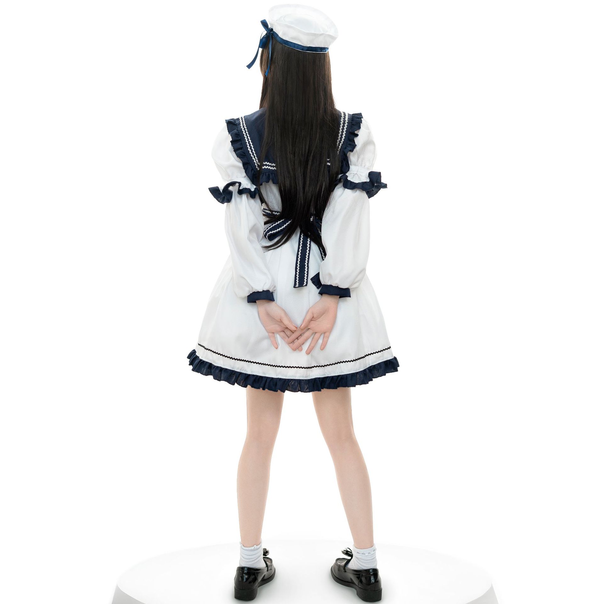 2034 海军裙 围裙 帽子 (6).jpg