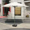 Guarda-sóis Personalizados para Exterior, Guarda-sóis para Pátio, Guarda-sóis Grandes para Exterior, Guarda-sóis Publicitários com Haste Central Rotativa, Guarda-sóis para Mesa e Cadeira de Varanda