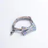 Collar para mascotas para perros pequeños, collar de cuadros con cascabel, collar de lazo para gatos, nuevo producto transfronterizo, stock de fábrica al por mayor