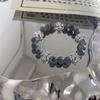 Pulsera de Cruz con Cuentas Grises para Mujer Pulsera Retro Europea y Americana Desgastada para Hombre Pulsera de Pareja Personalizada Moderna y Cool Regalo