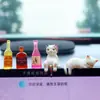 Transfronterizo Nuevo Lindo Gato Pantalla de Coche Pequeños Adornos Accesorios Adornos Pantalla de Control Central de Coche Muñeco Propenso a Acostarse