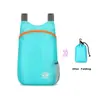 Mochila de Viaje Amigable con la Piel, Bolsa Deportiva Ultraligera Unisex, Mochila Plegable Portátil para Exteriores