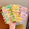 Presilhas de Cabelo Coloridas Dopamina para Crianças, Grampos para Franja de Princesa, Presilhas de Cabelo com Flores para Meninas, Acessórios de Cabelo para Bebês