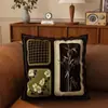 Almofadas Atacado Novo Estilo Vintage com Toque de Luxo, Estilo Melard para Sofá de Sala, Almofadas Estilo Retrô, Apoios de Costas para Carro