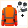 2026 Ropa de Trabajo con Aire Acondicionado Verano Refrigeración Protección Solar Ropa con Ventilador Tira Reflectante Ropa de Protección Laboral con Ventilador Ropa de Sanidad