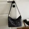 Nova Bolsa Jeans Outono 2026 Bolsa Transversal Casual Estilo Preguiçoso Bolsa de Tecido Artística para o Trabalho Bolsa Pequena Transversal
